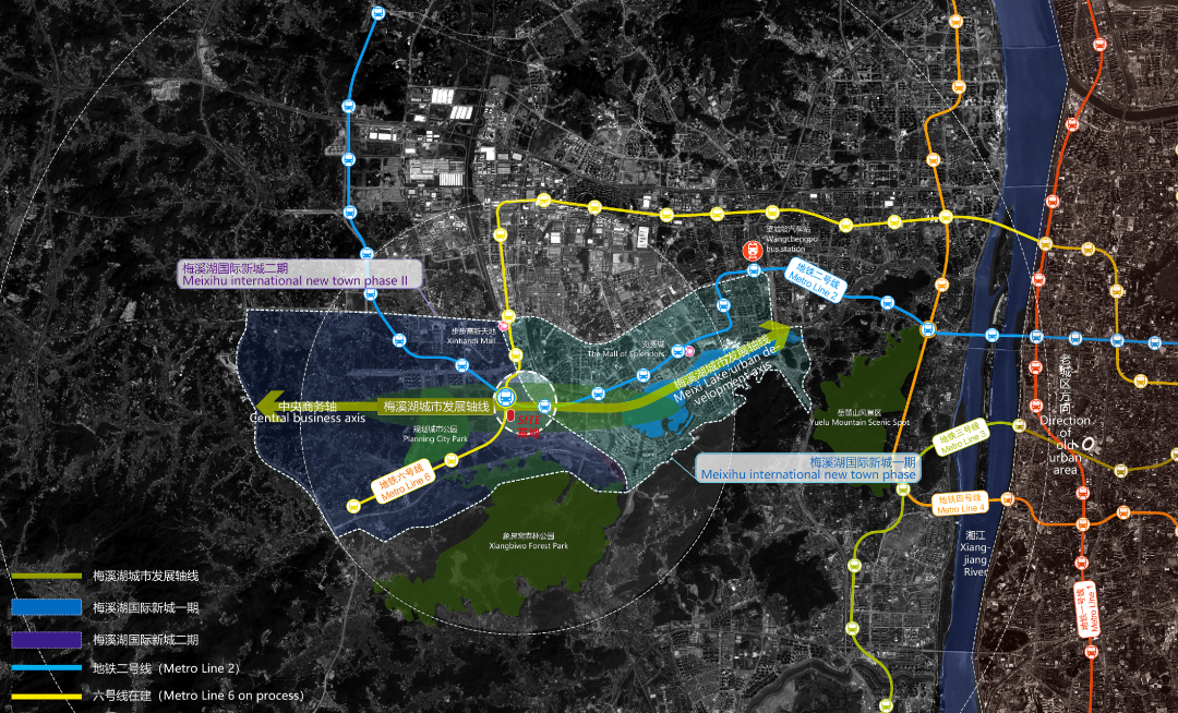 长沙招商梅溪湖花园城方案首发：【二十四时·森活童行】科技生态有氧MALL(图3)