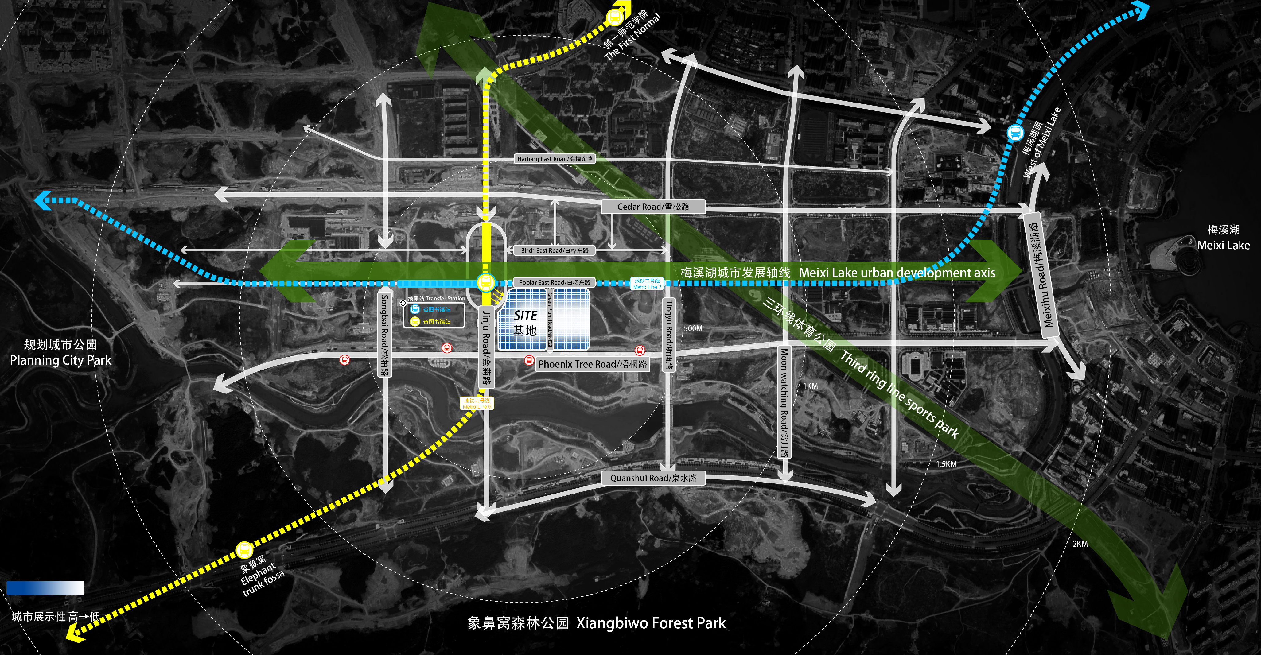 长沙招商梅溪湖花园城方案首发：【二十四时·森活童行】科技生态有氧MALL(图15)