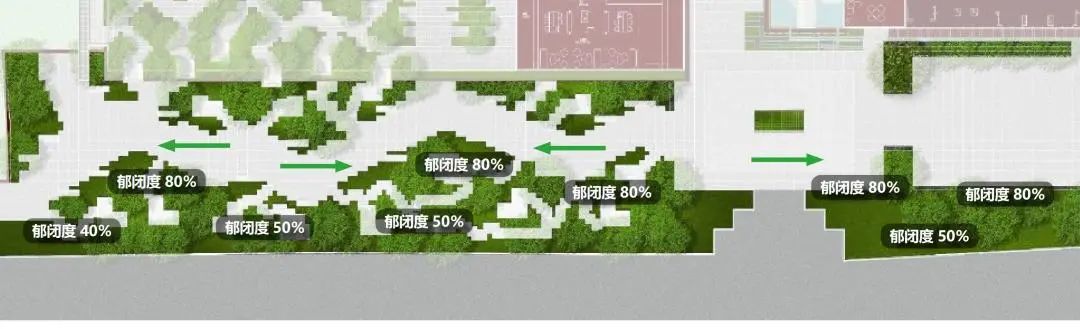 魏玛花园 | “海上森林”生态秘境式商业营造-仁恒海上源花境实践(图9)